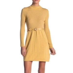 Free People French Girl Sweater Minidress